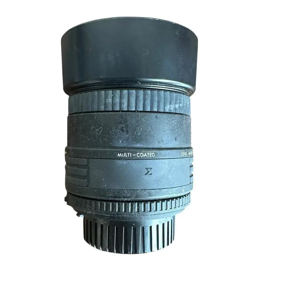 Sigma AF Macro Multi-Coated 50mm f/2.8 Lens For Nikon With Caps Untested